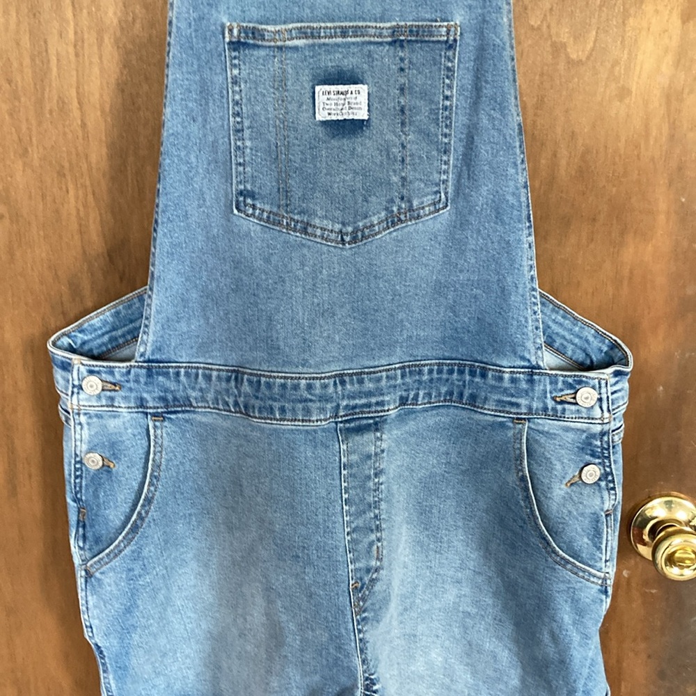 Offer $35 Levi’s denim jean short overall 20W - Picture 7 of 17